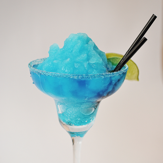 Melbourne mobile bar hire with cocktail Slushies - Blue Margarita - South East Wine Co