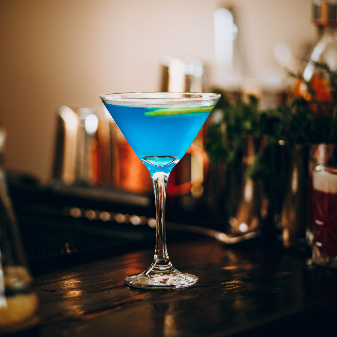 Melbourne Premium Cocktail Party Mobile Bar Hire Blue Margarita- South East Wine Co